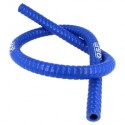 Tuberia flexible, color azul, 1M. diam. 13mm