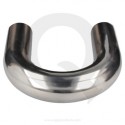 Codo aluminio 180° D  35