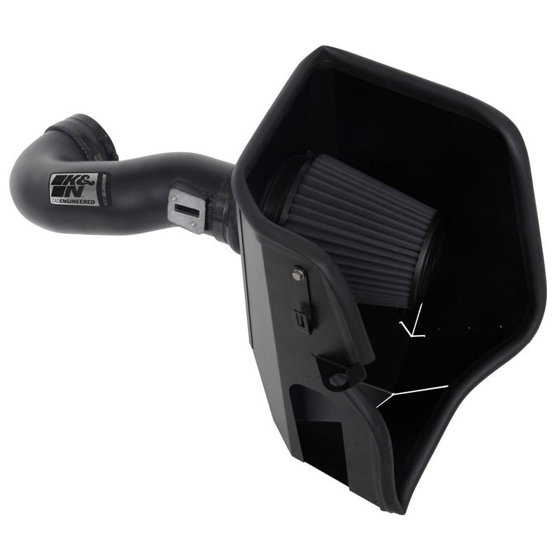 KIT DE ADMISIÓN DE AIRE BLACKHAWK  GMC Yukon 2021-2023