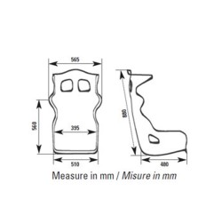 Baquet OMP RS-P.T. 2