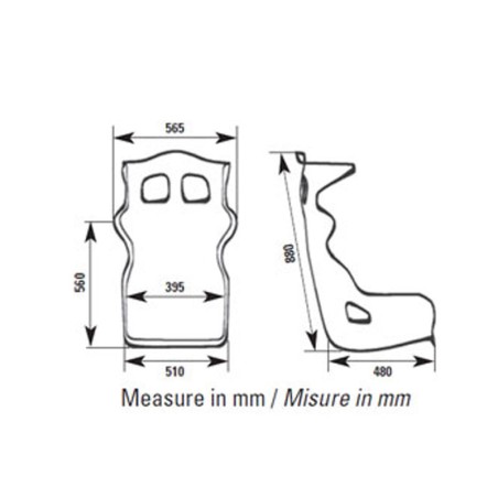 Baquet OMP RS-P.T. 2