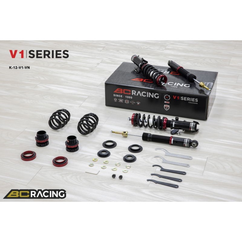 Bc Racing V1 Peugeot RC-Z FWD T75 (10-13) EXTRA LOW FRONTS  6/6kg.mm