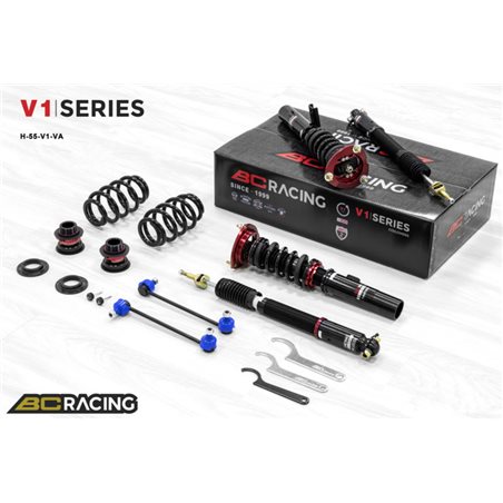 Bc Racing V1 VW T-ROC (Strut 54.5mm) FWD/AWD A11 (2018+) 6/6kg.mm
