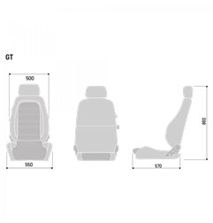Asiento Sparco Retro