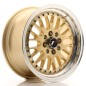 JR Wheels JR10 15x7 ET30 4x100/108 Gold w/Machined Lip JR Wheels JR10 15x7 ET30 4x100/108 Gold w/Machined Lip