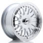 JR Wheels JR10 15x7 ET30 Blank Silver Machined Face JR Wheels JR10 15x7 ET30 Blank Silver Machined Face