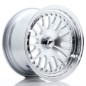 JR Wheels JR10 15x8 ET20 Blank Silver Machined Face JR Wheels JR10 15x8 ET20 Blank Silver Machined Face