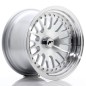 JR Wheels JR10 15x9 ET0-20 Blank Silver Machined Face JR Wheels JR10 15x9 ET0-20 Blank Silver Machined Face