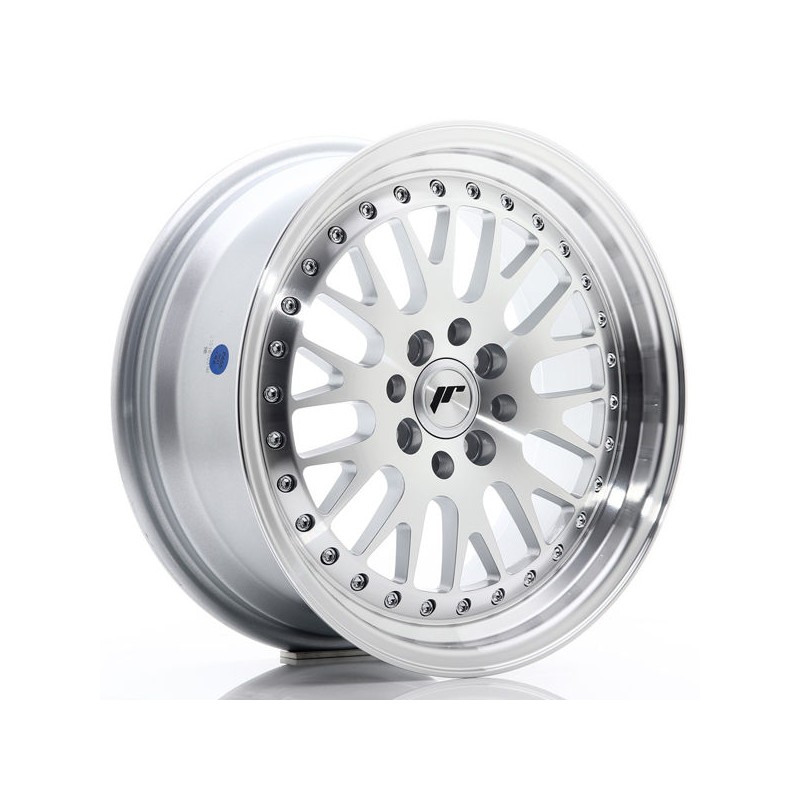 JR Wheels JR10 16x7 ET30 4x100/108 Silver Machined Face