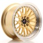 JR Wheels JR10 16x8 ET20 4x100/108 Gold w/Machined Lip JR Wheels JR10 16x8 ET20 4x100/108 Gold w/Machined Lip