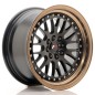 JR Wheels JR10 16x8 ET20 4x100/108 Matt Black w/Bronze Lip JR Wheels JR10 16x8 ET20 4x100/108 Matt Black w/Bronze Lip