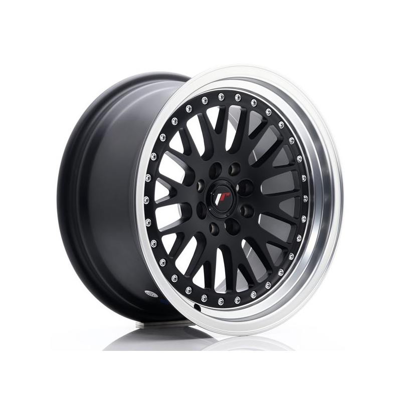 JR Wheels JR10 16x8 ET20 4x100/108 Matt Black w/Machined Lip JR Wheels JR10 16x8 ET20 4x100/108 Matt Black w/Machined Lip