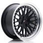 JR Wheels JR10 16x8 ET20 4x100/108 Matt Black w/Machined Lip JR Wheels JR10 16x8 ET20 4x100/108 Matt Black w/Machined Lip