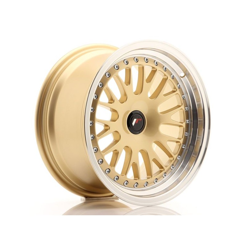 JR Wheels JR10 16x8 ET20 Blank Gold w/Machined Lip JR Wheels JR10 16x8 ET20 Blank Gold w/Machined Lip