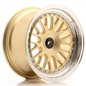 JR Wheels JR10 16x8 ET20 Blank Gold w/Machined Lip JR Wheels JR10 16x8 ET20 Blank Gold w/Machined Lip
