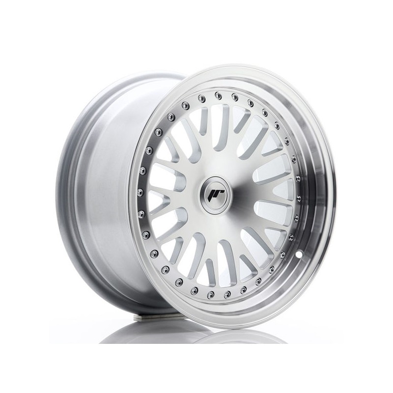 JR Wheels JR10 16x8 ET20 Blank Silver Machined Face