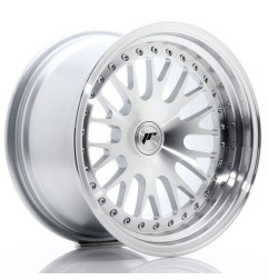 JR Wheels JR10 16x9 ET10-20 Blank Silver Machined Face