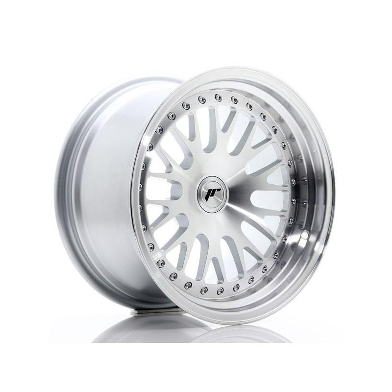JR Wheels JR10 16x9 ET10-20 Blank Silver Machined Face JR Wheels JR10 16x9 ET10-20 Blank Silver Machined Face
