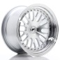 JR Wheels JR10 16x9 ET10-20 Blank Silver Machined Face JR Wheels JR10 16x9 ET10-20 Blank Silver Machined Face