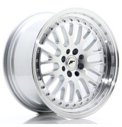 JR Wheels JR10 17x8 ET35 4x100/108 Silver Machined Face