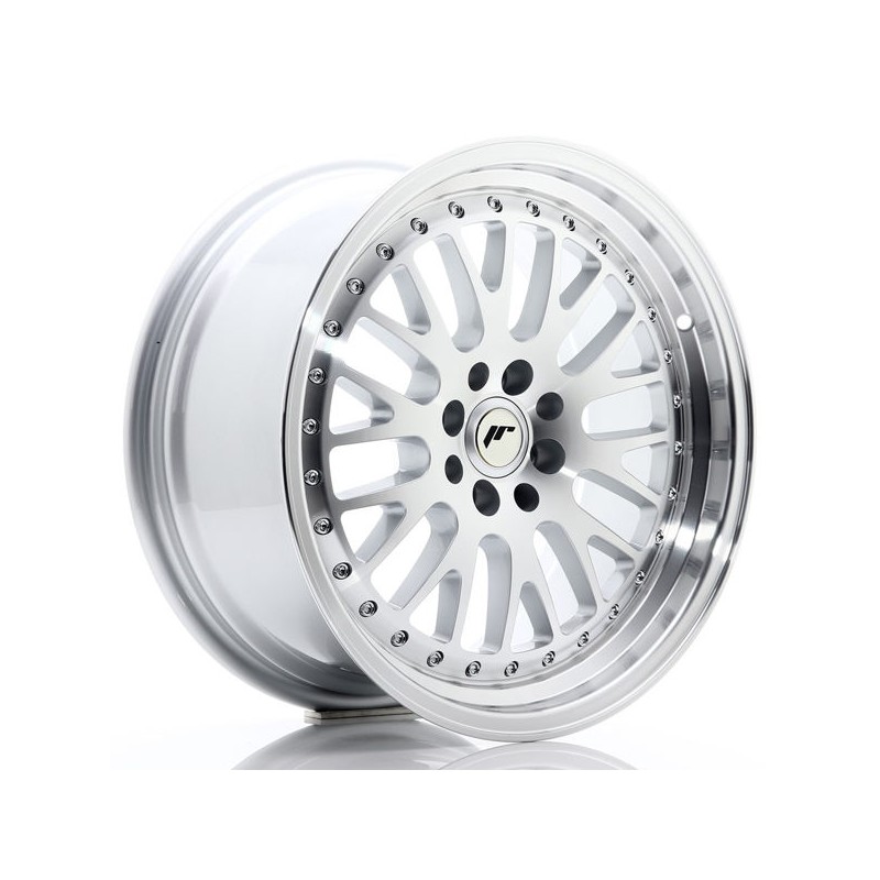 JR Wheels JR10 17x8 ET35 4x100/108 Silver Machined Face JR Wheels JR10 17x8 ET35 4x100/108 Silver Machined Face