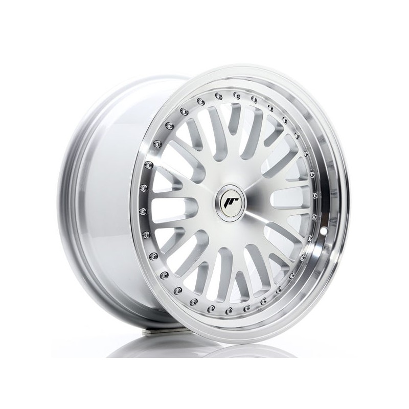 JR Wheels JR10 17x8 ET35 Blank Silver Machined Face JR Wheels JR10 17x8 ET35 Blank Silver Machined Face