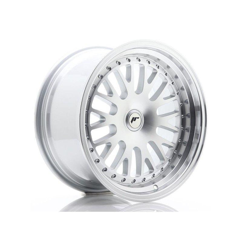 JR Wheels JR10 17x9 ET25-30 Blank Silver Machined Face JR Wheels JR10 17x9 ET25-30 Blank Silver Machined Face