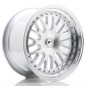 JR Wheels JR10 17x9 ET25-30 Blank Silver Machined Face JR Wheels JR10 17x9 ET25-30 Blank Silver Machined Face