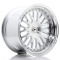 JR Wheels JR10 19x11 ET15-30 Blank Silver Machined Face JR Wheels JR10 19x11 ET15-30 Blank Silver Machined Face
