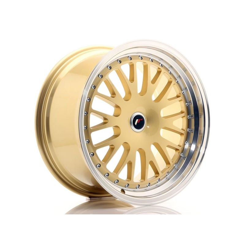 JR Wheels JR10 19x9,5 ET20-35 Blank Gold w/Machined Lip JR Wheels JR10 19x9,5 ET20-35 Blank Gold w/Machined Lip