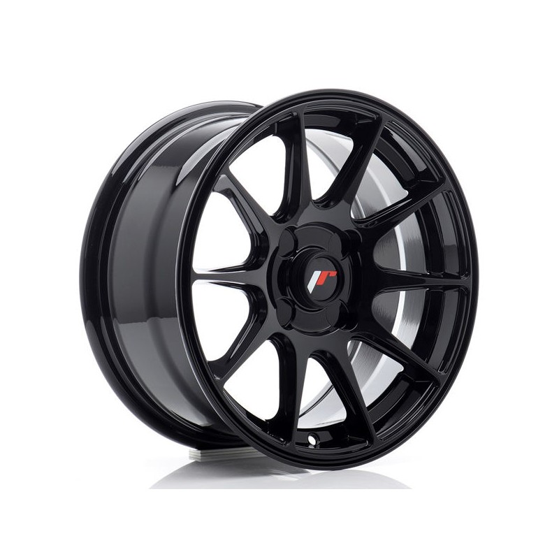 JR Wheels JR11 15x7 ET30 4H Blank Gloss Black JR Wheels JR11 15x7 ET30 4H Blank Gloss Black
