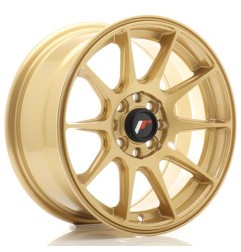 JR Wheels JR11 15x7 ET30 4x100/108 Gold