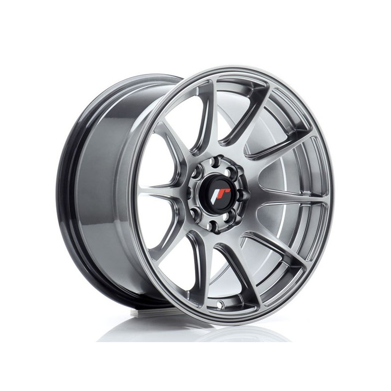 JR Wheels JR11 15x8 ET25 4x100/108 Hyper Black