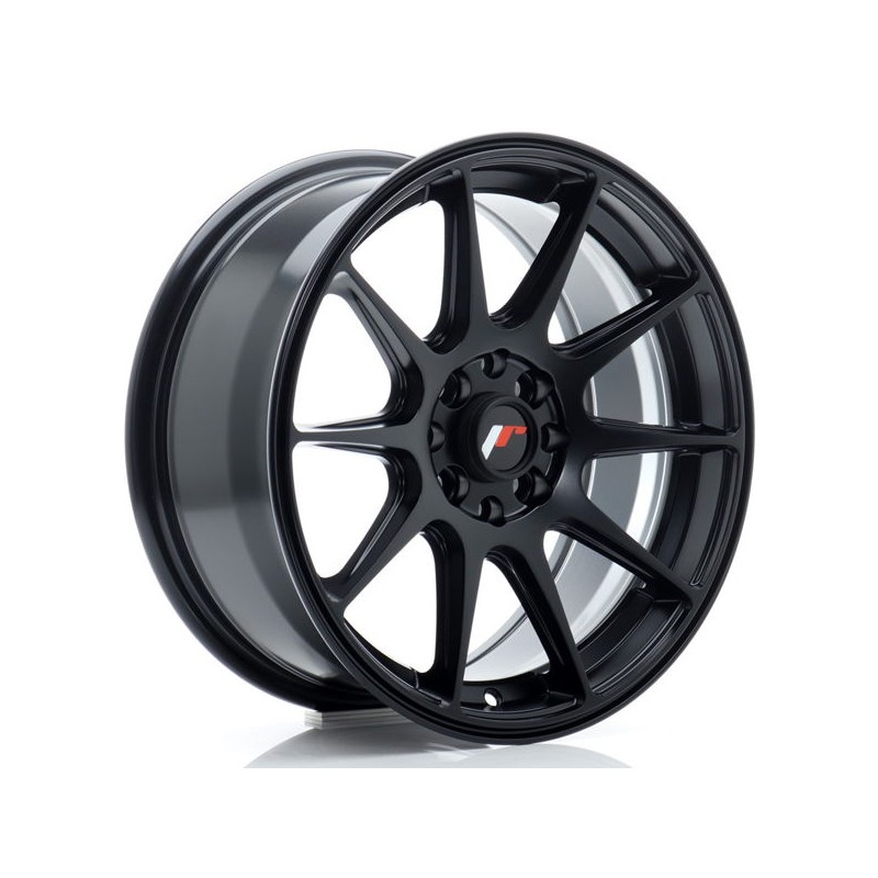JR Wheels JR11 16x7 ET30 4x100/114 Matt Black
