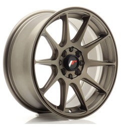 JR Wheels JR11 16x7 ET30 4x100/114 Matt Bronze