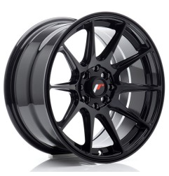 JR Wheels JR11 16x8 ET25 4x100/108 Gloss Black