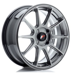 JR Wheels JR11 17x7 ET20-38 4H BLANK Hyper Black