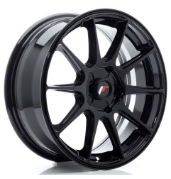 JR Wheels JR11 17x7 ET20-38 5H BLANK Gloss Black