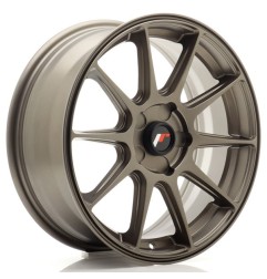 JR Wheels JR11 17x7 ET20-38 5H BLANK Matt Bronze