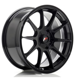JR Wheels JR11 17x8 ET20-35 5H BLANK Gloss Black