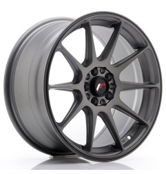 JR Wheels JR11 17x8,25 ET35 5x112/114,3 Matt Gun Metal