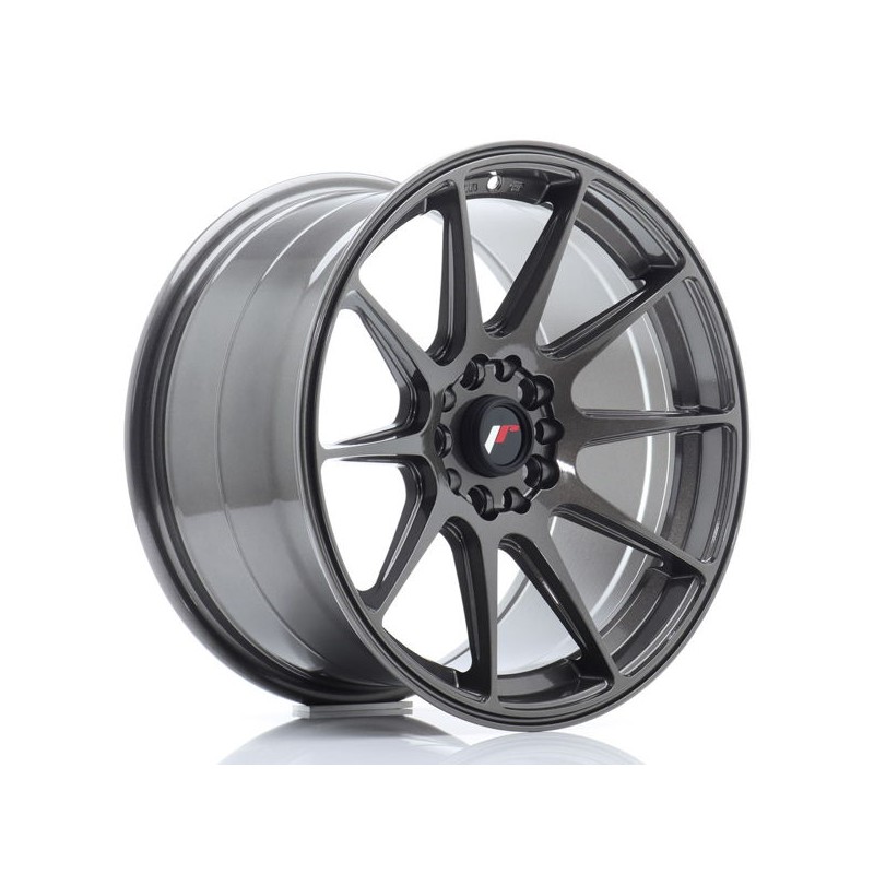 JR Wheels JR11 17x9 ET35 5x100/108 Hyper Gray JR Wheels JR11 17x9 ET35 5x100/108 Hyper Gray