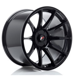 JR Wheels JR11 18x10,5 ET0-25 5H Blank Gloss Black