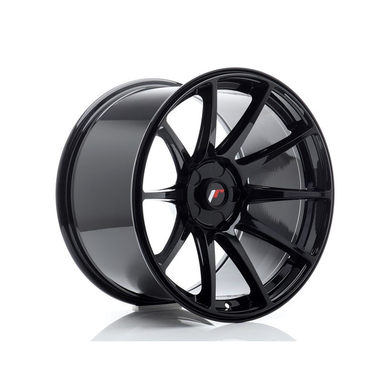 JR Wheels JR11 18x10,5 ET0-25 5H Blank Gloss Black
