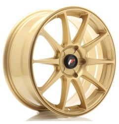 JR Wheels JR11 18x7,5 ET20-40 5H BLANK Gold