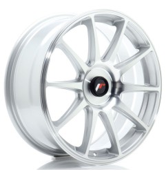 JR Wheels JR11 18x7,5 ET20-40 BLANK Silver Machined