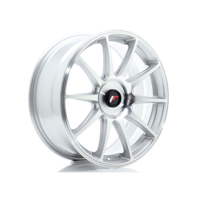 JR Wheels JR11 18x7,5 ET20-40 BLANK Silver Machined