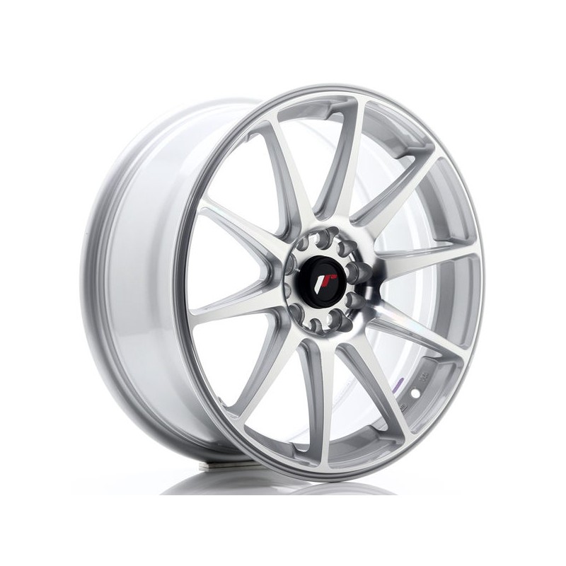 JR Wheels JR11 18x7,5 ET40 5x112/114 Silver Machined JR Wheels JR11 18x7,5 ET40 5x112/114 Silver Machined