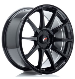 JR Wheels JR11 18x8,5 ET20-40 4H Blank Gloss Black