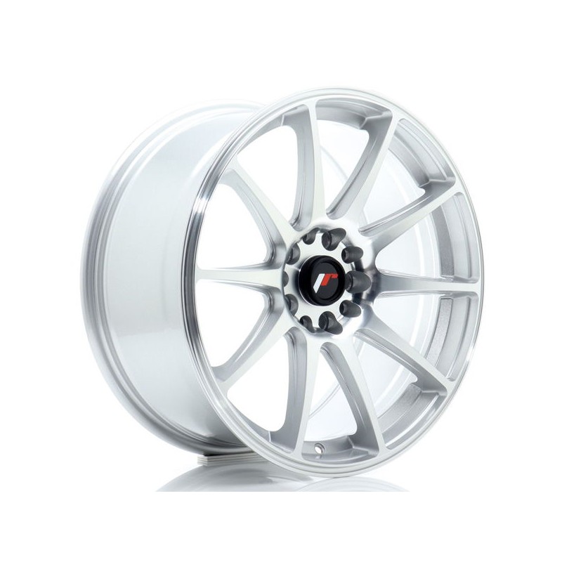 JR Wheels JR11 18x8,5 ET35 5x100/108 Silver Machined Face